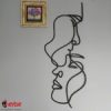 Wanddekoration aus Metall – Bild 3